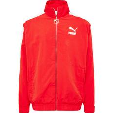 Puma Unisex Outerwear Puma T7 Sport Men Track Tops Red