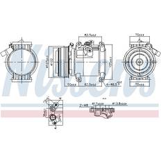 Nissens Kompressor, Klimaanlage ** FIRST FIT **