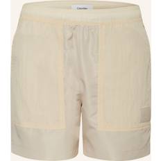 Calvin Klein Beige Swimming Trunks Calvin Klein Swimwear Ripstop Swimming Shorts Beige