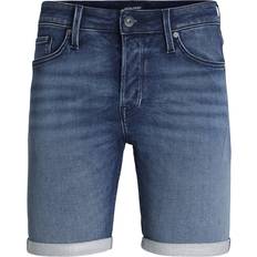 Jack & Jones Regular Fit Denim Shorts - Blue/Blue Denim