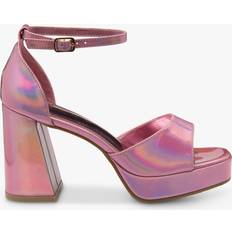 Pink Heeled Sandals Ravel Ornsay Block Heel Sandals, Pink