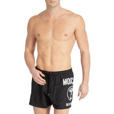 Moschino Swimming Trunks Moschino Logo Swim Shorts Black