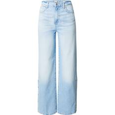 Guess Women Jeans Guess High Rise Wide Leg Denim Pant Blue