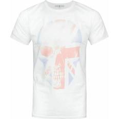 JUNK FOOD Junk Food Mens Union Jack Skull T-Shirt