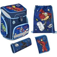 Scooli EasyFit Schulranzen-Set 5tlg Avengers