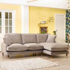 Casters Sofas Artemis Home Mackenzie Grey Sofa 250cm 4 Seater