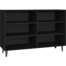 vidaXL 806041 Black Sideboard 103.5x70cm