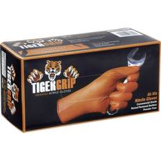 Kunzer LUCAS OIL Tiger Grip Orange Nitrile Gloves Pack of [EPP8843]