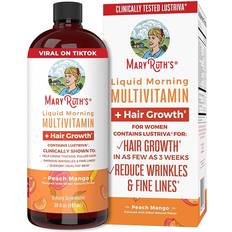 Mango Vitamins & Minerals MaryRuth Organics Multivitamin Multimineral Supplement for Women + Hair Growth - Peach Mango