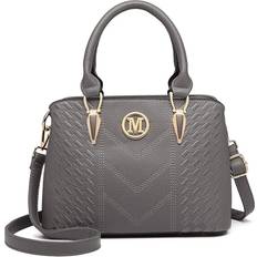 Miss Lulu Handbag - Grey