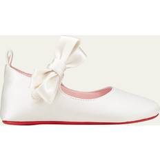 Christian Louboutin Girl's Satin Bow Ballet Flats, Baby