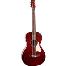 Red Acoustic Guitars Art & Lutherie Roadhouse Tennessee Red E/A