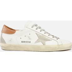 GOLDEN GOOSE Trainers GOLDEN GOOSE Men's Superstar Leather Trainers White/Ice/Light Brown