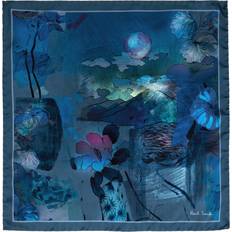 Handkerchiefs Paul Smith Blue 'Narcissus' Silk Pocket Square