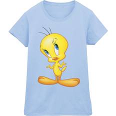 Looney Tunes Tweety Standing Cotton T-Shirt Baby Blue