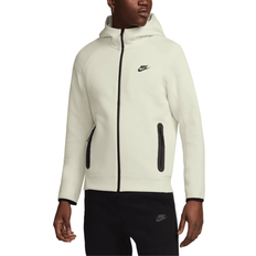 Nike Jumpers Nike Men's Sportswear Tech Fleece Windrunner Full Zip Hoodie - Sea Glass/Black