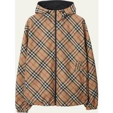 Men - XXXS Jackets Burberry Reversible Check Jacket