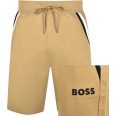 M - Men Shorts BOSS Bodywear Iconic Shorts Beige