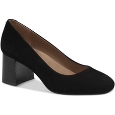 Giani Bernini Betsyy Slip-On Memory Foam Pumps, Created for Macy's Black Suede