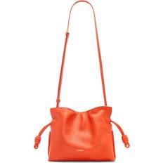 Loewe Mini Flamenco Clutch in Nappa Calfskin - Vivid Orange