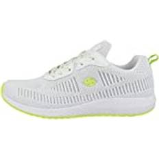 Dockers by Gerli Damen 48PR202-706597 Sneaker, White/neon Green