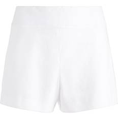 Alice + Olivia Donald high-waisted shorts women Elastane/Polyester/Viscose White