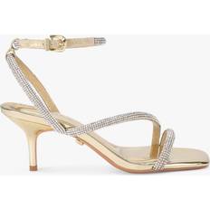 Laced - Women Heeled Sandals Carvela Paparazzi Diamante Kitten Heel Sandals