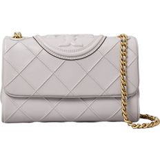 Tory Burch Small Fleming Soft Convertible Shoulder Bag - Bay Gray