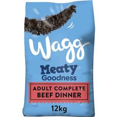 Wagg Meaty Goodness Adult Dog Food with Beef Veg & Gravy 12kg