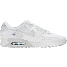 Men - Nike Air Max 90 Trainers Nike Air Max 90 M - Team White/Game Royal/Photon Dust