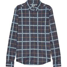 Rhone Hardy Flannel Shirt in Navy. M, XL/1X