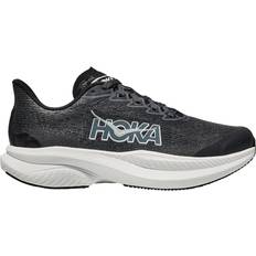 Hoka Kids' Grade School Mach Running Shoes, Boys' Black/White