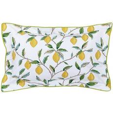 Morris & Co Lemon Tree Oxford Pillow Case Yellow, Green (74x48cm)