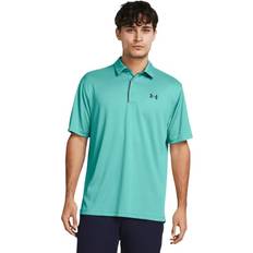 Under Armour Men's UA Tech Polo - Green Wave/Pitch Grey