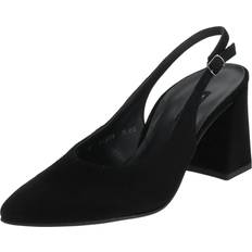 Paul Green Veloursleder Pumps, schwarz