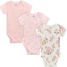 Gerber Baby 3-Pack Vintage-like Floral Bodysuits Vintage floral