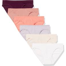 Amazon Essentials Womens Cotton Bikini Brief Underwear Available in Plus Pack of Plum Shades