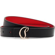 Christian Louboutin CL Logo Leather Belt