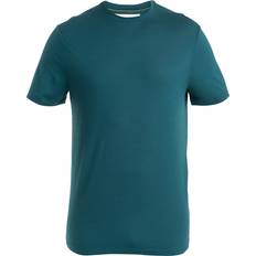 Merino Wool T-shirts Icebreaker Men's Merino Tech Lite III T-Shirt, Medium, Green