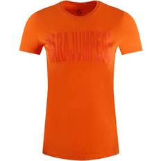 Parajumpers T-shirts Parajumpers Women's Fede Brand Logo Orange T-shirt