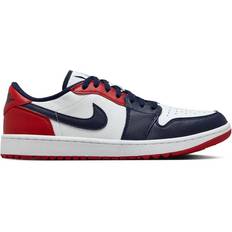 Nike 40 ½ Golf Shoes Nike Air Jordan 1 Low G M - White/Varsity Red/Obsidian