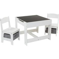 Storage Option Furniture Set Liberty House Toys Table & Chairs with Storage Bins