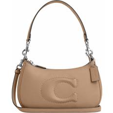 Coach Teri Shoulder Bag - Silver/Taupe