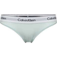 M Bikini Bottoms Calvin Klein Modern Cotton-Blend Bikini Briefs Blue