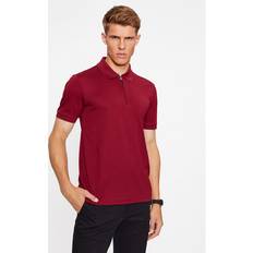 Hugo Boss Red Polo Shirts Hugo Boss Polston Slim Fit Polo Shirt Dark Red, Dark Red, 3Xl, Men