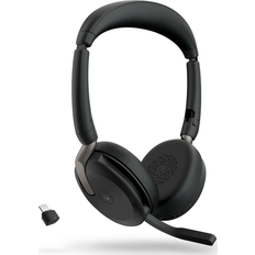 Jabra Active Noise Cancelling - On-Ear Headphones Jabra Evolve2 65 Flex - USB-C MS Stereo