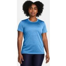 Under Armour Sportswear Garment - Women T-shirts & Tank Tops Under Armour Women's Tech Twist Short Sleeve Viral Blue Black