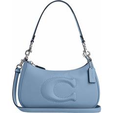 Coach Teri Shoulder Bag - Silver/Cornflower/Field Flora