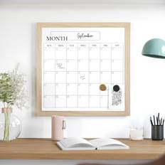 Martha Stewart Everette Magnetic Monthly Calendar Dry