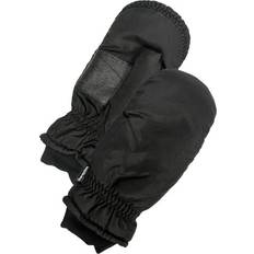 Muk Luks QuietWear Nylon Mittens for Men Black Black